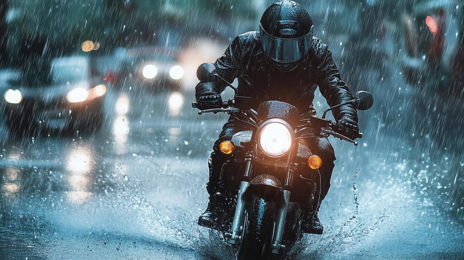 Οδήγηση Μηχανής στη Βροχή: Πώς να Μην Γίνεις Μούσκεμα στα Ταξίδια σου
