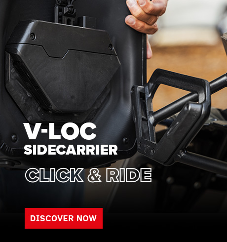Νέο SW-MOTECH V-LOC system για πλαϊνά σαμάρια