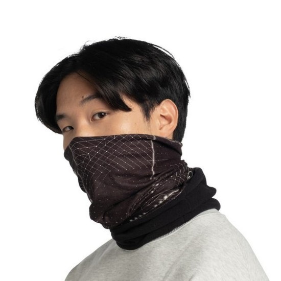 Buff Polar Neckwarmer Itsim black (μαντήλι λαιμού fleece)