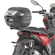 Topcase GIVI E300NT2B 30 lt. ασημί ανακλαστικό