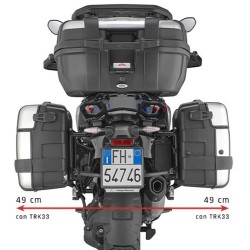 Βάσεις πλαϊνών βαλιτσών GIVI Monokey One Fit BMW R 1300 GS