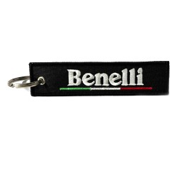 Μπρελόκ με λογότυπο Benelli μαύρο - λευκό