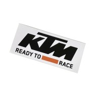 Αυτοκόλλητο KTM μαύρο - πορτοκαλί
