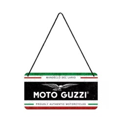 Πινακίδα κρεμαστή με λογότυπο Moto Guzzi