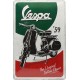 Πινακίδα μεσαία με λογότυπο Vespa Classic