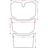 Tankpad One Design Adventure γκρι 20εκ.