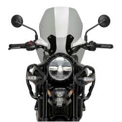 Ζελατίνα Puig Touring ρυθμιζόμενη Royal Enfield Himalayan 450 ελαφρώς φιμέ