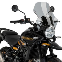 Ζελατίνα Puig Touring ρυθμιζόμενη Royal Enfield Himalayan 450 ελαφρώς φιμέ