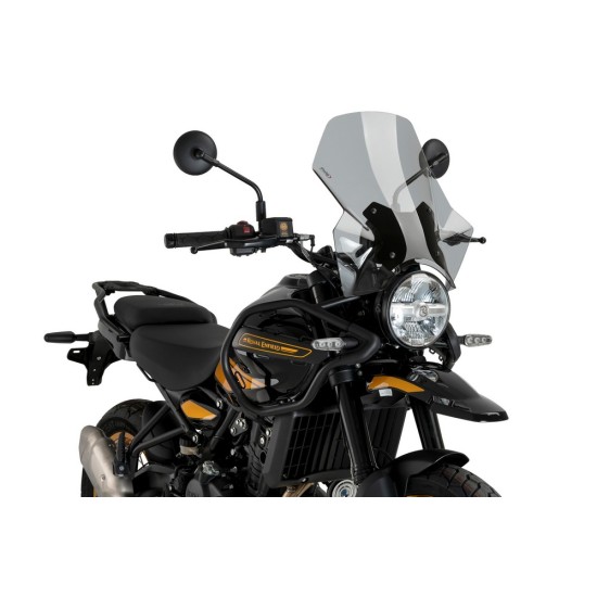 Ζελατίνα Puig Touring ρυθμιζόμενη Royal Enfield Himalayan 450 ελαφρώς φιμέ