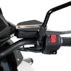 Καπάκι δοχείου υγρών εμπρός φρένου Puig Kawasaki Versys 650 09- ασημί