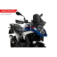 Ζελατίνα Puig Sport BMW R 1300 GS μαύρη ματ (με radar)