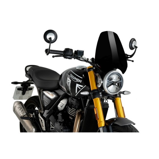 Ζελατίνα Puig New Generation Sport Triumph Speed 400 μαύρη