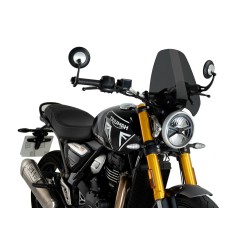 Ζελατίνα Puig New Generation Sport Triumph Speed 400 σκούρο φιμε