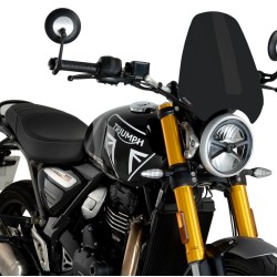 Ζελατίνα Puig New Generation Sport Triumph Speed 400 μαύρη ματ