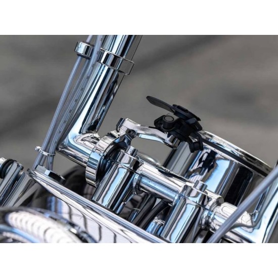 Βάση κινητού Quad Lock Pro Chrome Large σε τιμόνια 38-51 χιλ.