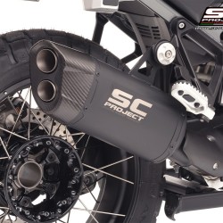 Τελικό εξάτμισης SC-Project Adventure-R BMW R 1300 GS Adv. μαύρο ματ-carbon (με OEM πλαϊνές βαλίτσες)