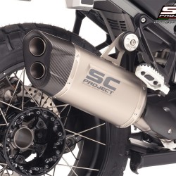 Τελικό εξάτμισης SC-Project Adventure-R BMW R 1300 GS Adv. τιτάνιο-carbon (με OEM πλαϊνές βαλίτσες)