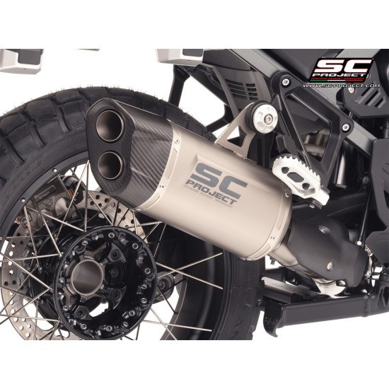 Τελικό εξάτμισης SC-Project Adventure-R BMW R 1300 GS Adv. τιτάνιο-carbon (με OEM πλαϊνές βαλίτσες)