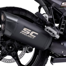 Τελικό εξάτμισης SC-Project Adventure-R BMW R 1300 GS μαύρο ματ-carbon (με OEM πλαϊνές βαλίτσες)