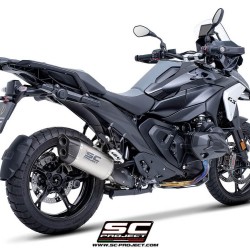 Τελικό εξάτμισης SC-Project Adventure-R BMW R 1300 GS τιτάνιο-carbon (με OEM πλαϊνές βαλίτσες)