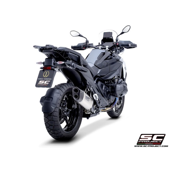 Τελικό εξάτμισης SC-Project Adventure-R BMW R 1300 GS τιτάνιο-carbon (με OEM πλαϊνές βαλίτσες)