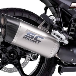 Τελικό εξάτμισης SC-Project Adventure-R BMW R 1300 GS τιτάνιο-carbon (με OEM πλαϊνές βαλίτσες)