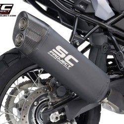 Τελικό εξάτμισης SC-Project Adventure Suzuki V-Strom 800/DE μαύρο ματ-carbon