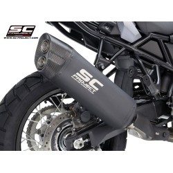 Τελικό εξάτμισης SC-Project Adventure Suzuki V-Strom 800/DE μαύρο ματ-carbon