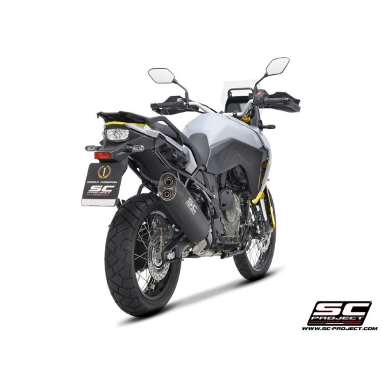 Τελικό εξάτμισης SC-Project Adventure Suzuki V-Strom 800/DE μαύρο ματ-carbon