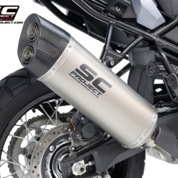 Τελικό εξάτμισης SC-Project Adventure Suzuki V-Strom 800/DE τιτάνιο-carbon