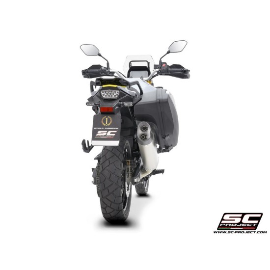 Τελικό εξάτμισης SC-Project Adventure Suzuki V-Strom 800/DE τιτάνιο-carbon