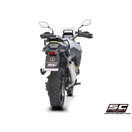 Τελικό εξάτμισης SC-Project Rally Raid Suzuki V-Strom 800/DE τιτάνιο