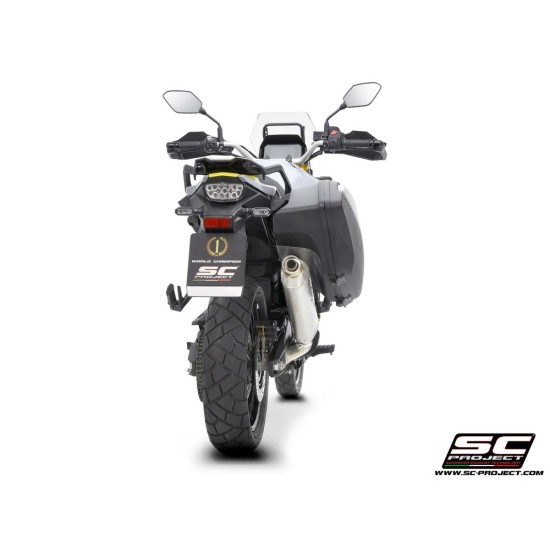 Τελικό εξάτμισης SC-Project Rally Raid Suzuki V-Strom 800/DE τιτάνιο