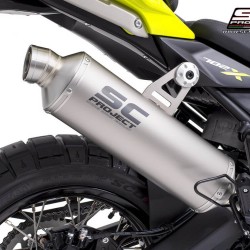 Τελικό εξάτμισης SC-Project Rally-S Benelli TRK 702/X τιτάνιο