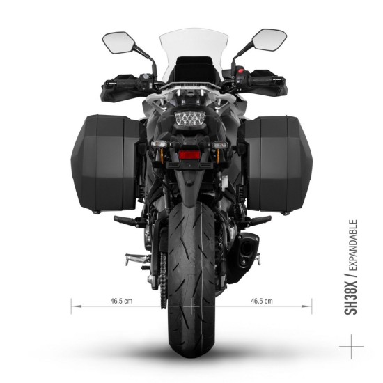 Βάσεις πλαϊνών βαλιτσών SHAD 3P System Suzuki GSX-S 1000 GX