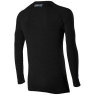 Ισοθερμική μπλούζα SIX2 carbon merino wool (1ου επιπέδου) μαύρη