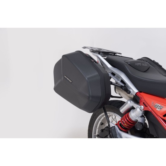 Σετ πλαϊνών βαλιτσών SW-Motech AERO και βάσεων PRO Moto Guzzi V85 TT 24-