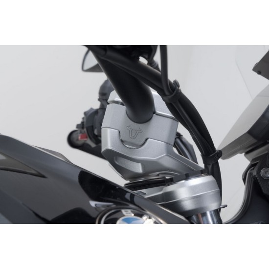 Αποστάτες τιμονιού 30 χιλ. SW-Motech BMW R 1300 GS/Adv. ασημί 