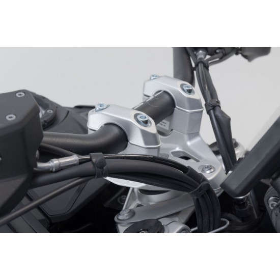 Αποστάτες τιμονιού 30 χιλ. SW-Motech BMW R 1300 GS/Adv. ασημί 