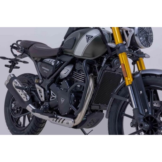 Προστατευτικά κάγκελα κινητήρα SW-Motech Triumph Scrambler 400 X μαύρα