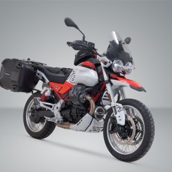 Σετ βάσεων και βαλιτσών SW-Motech DUSC Moto Guzzi V85 TT 24- μαύρο