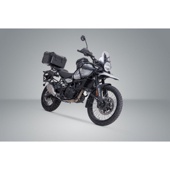 Σετ βάσης και βαλίτσας topcase SW-Motech DUSC L Royal Enfield Himalayan 450 μαύρο