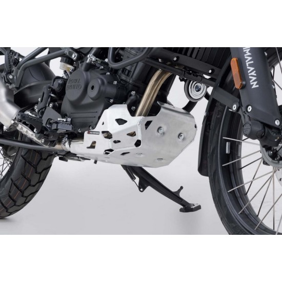 Ποδιά κινητήρα SW-Motech Royal Enfield Himalayan 450 ασημί