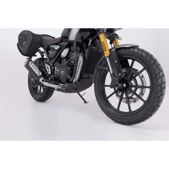 Ποδιά κινητήρα SW-Motech Triumph Scrambler 400 X μαύρη