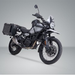 Σετ βάσεων και βαλιτσών SW-Motech TRAX ADV 37LT. Royal Enfield Himalayan 450 μαύρο