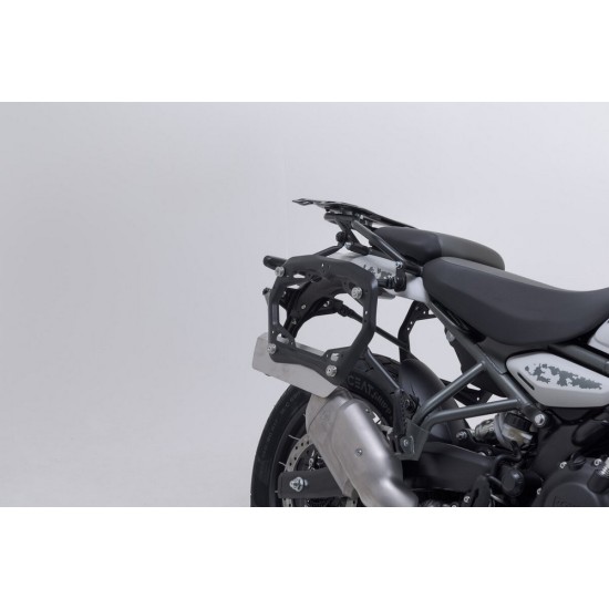 Σετ βάσεων και βαλιτσών SW-Motech TRAX ADV 37LT. Royal Enfield Himalayan 450 μαύρο