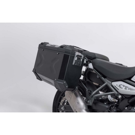 Σετ βάσεων και βαλιτσών SW-Motech TRAX ADV 37LT. Royal Enfield Himalayan 450 μαύρο