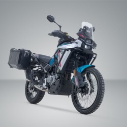 Σετ βάσεων και βαλιτσών SW-Motech TRAX ADV CFMoto 450MT μαύρο