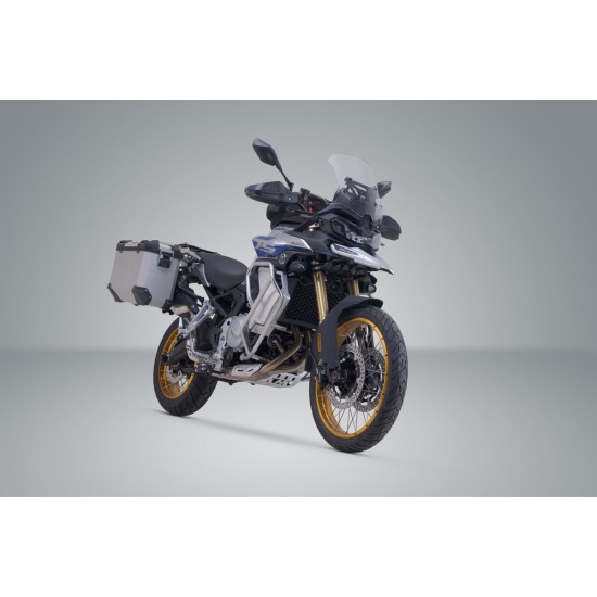 Σετ βάσεων και βαλιτσών SW-Motech TRAX ADV VOGE 900 DSX ασημί