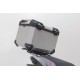 Σετ βάσης και βαλίτσας topcase SW-Motech TRAX ADV CFMoto 450MT ασημί